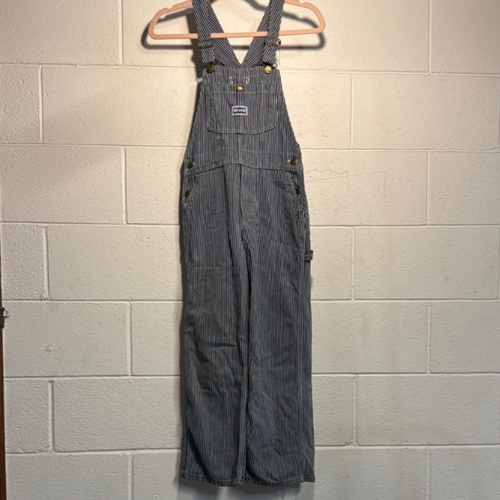 Big Smith Striped/Railroad Overalls